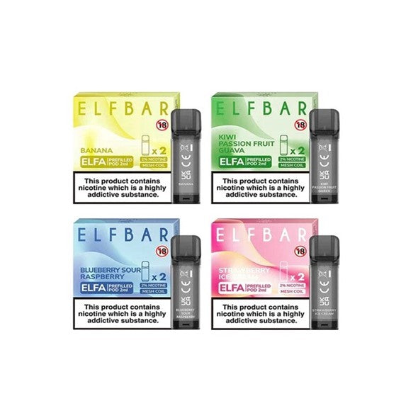 Refillable Elf Pods Mixed Pack