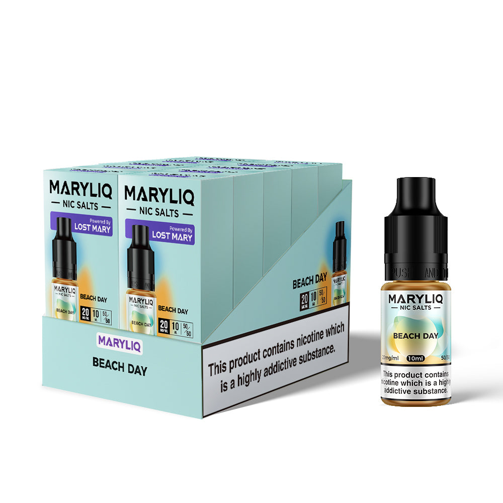 MARYLIQ Beach Day Blackcurrant with orange - 10 pack
