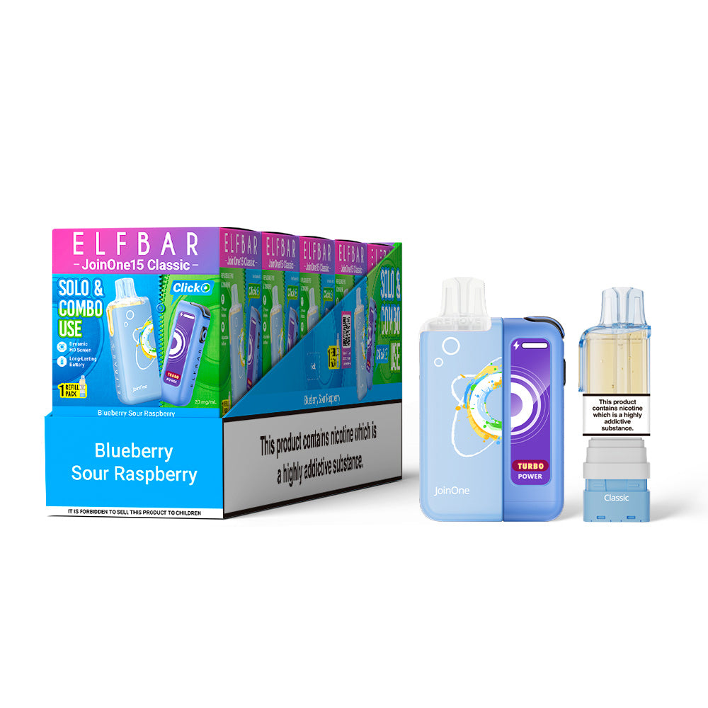 ELFBAR JOINONE - Blueberry Sour Raspberry - 5 Pack