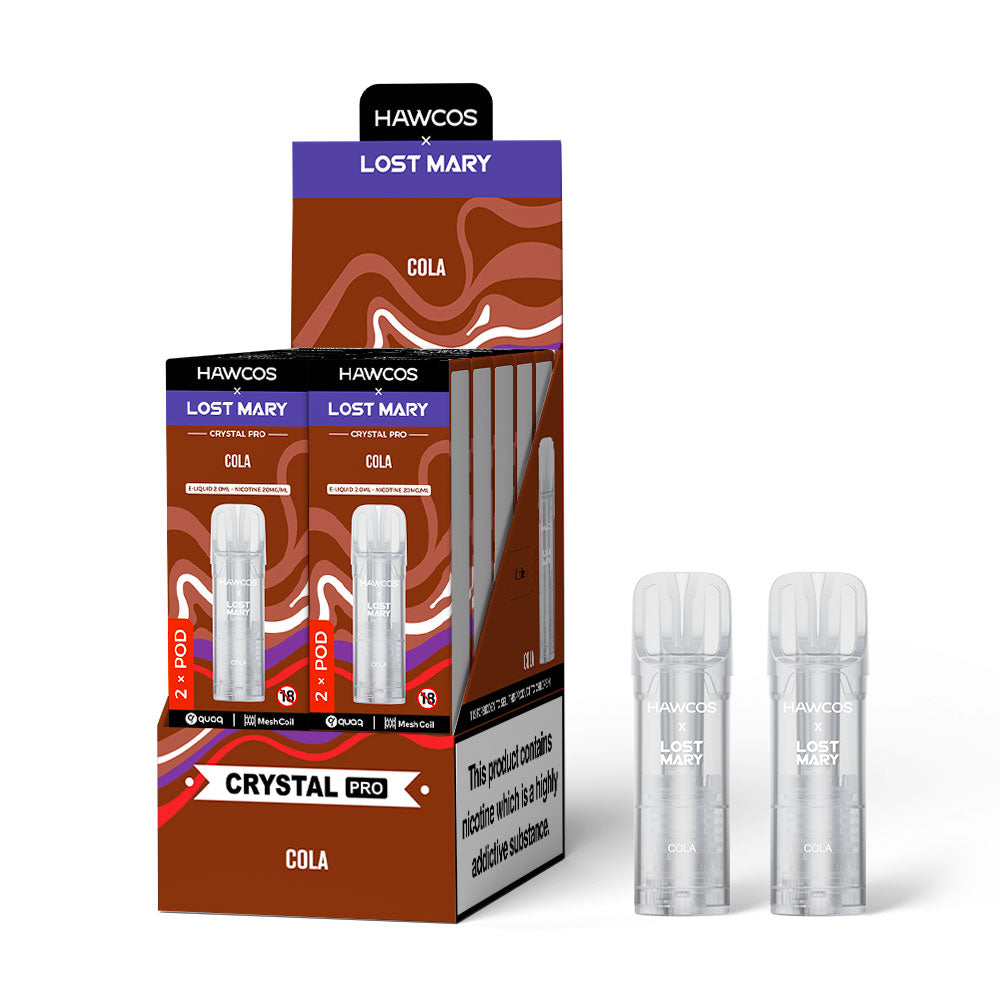 Crystal Pro pods Cola - 10 x 2 pack