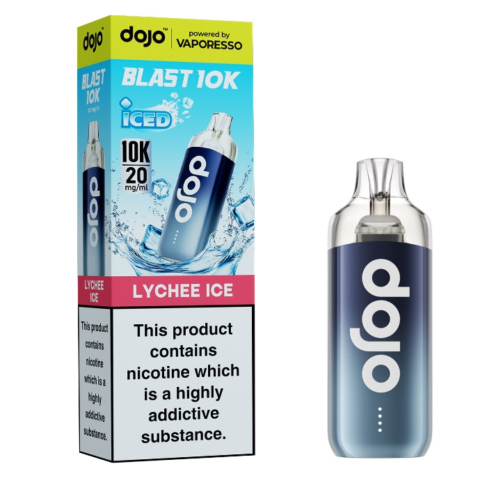 Vaporesso Dojo Blast 10k Pre-filled pod kit - Lychee Ice - 5 pack
