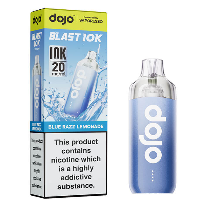 Vaporesso Dojo Blast 10k Pre-filled pod kit - Blue Razz Lemonade - 5 pack