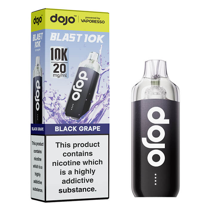 Vaporesso Dojo Blast 10k Pre-filled pod kit - Black Grape - 5 pack