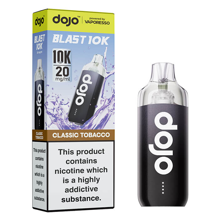 Vaporesso Dojo Blast 10k Pre-filled pod kit - Classic Tobacco - 5 pack