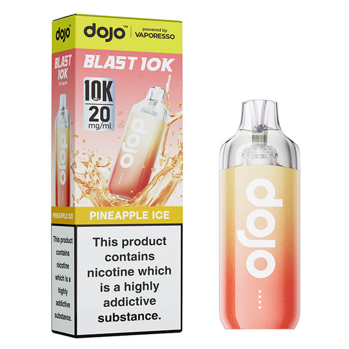 Vaporesso Dojo Blast 10k Pre-filled pod kit - Pineapple Ice - 5 pack