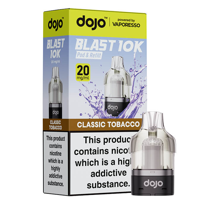 DOJO BLAST REFILL PODS Classic Tobacco - 5 Pack