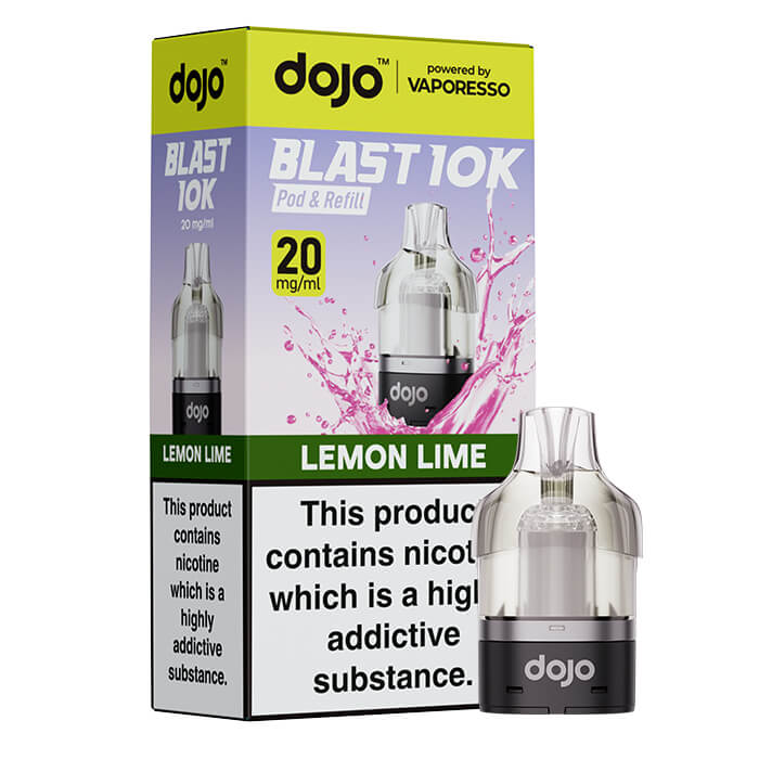 DOJO BLAST REFILL PODS Lemon Lime - 5 Pack