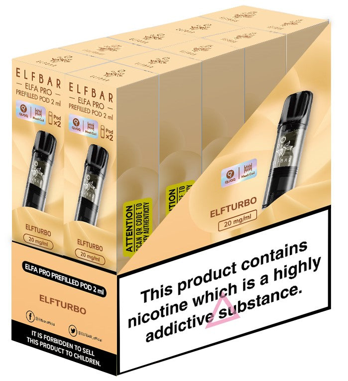 Elf Bar Pro Prefilled Pod - ElfBull 10 pack of 2 pods Arcstrading Elf Bar Pro Prefilled Pod - ElfBull 10 pack of 2 pods Arcstrading