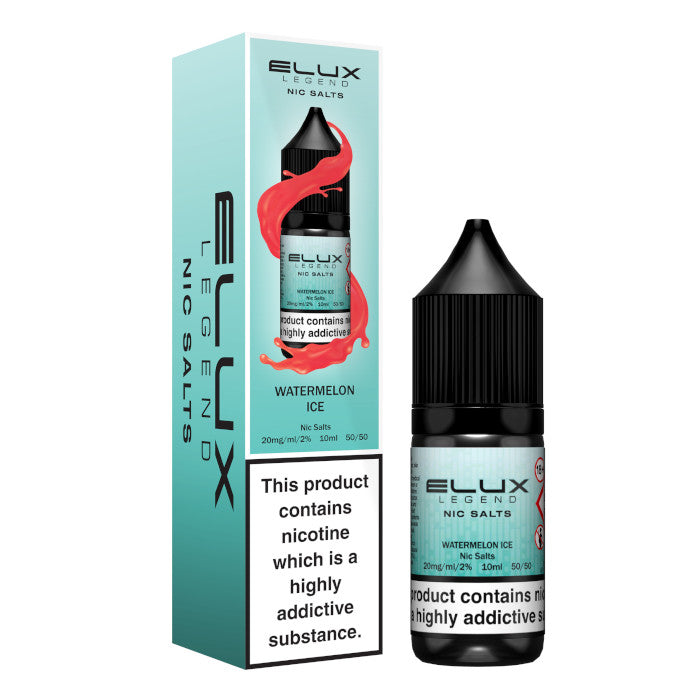 Elux Nic Salts 20mg - Watermelon Ice - 10 Pack