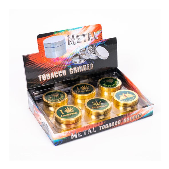 Grinder - 4 Part Metal Tobacco Grinder