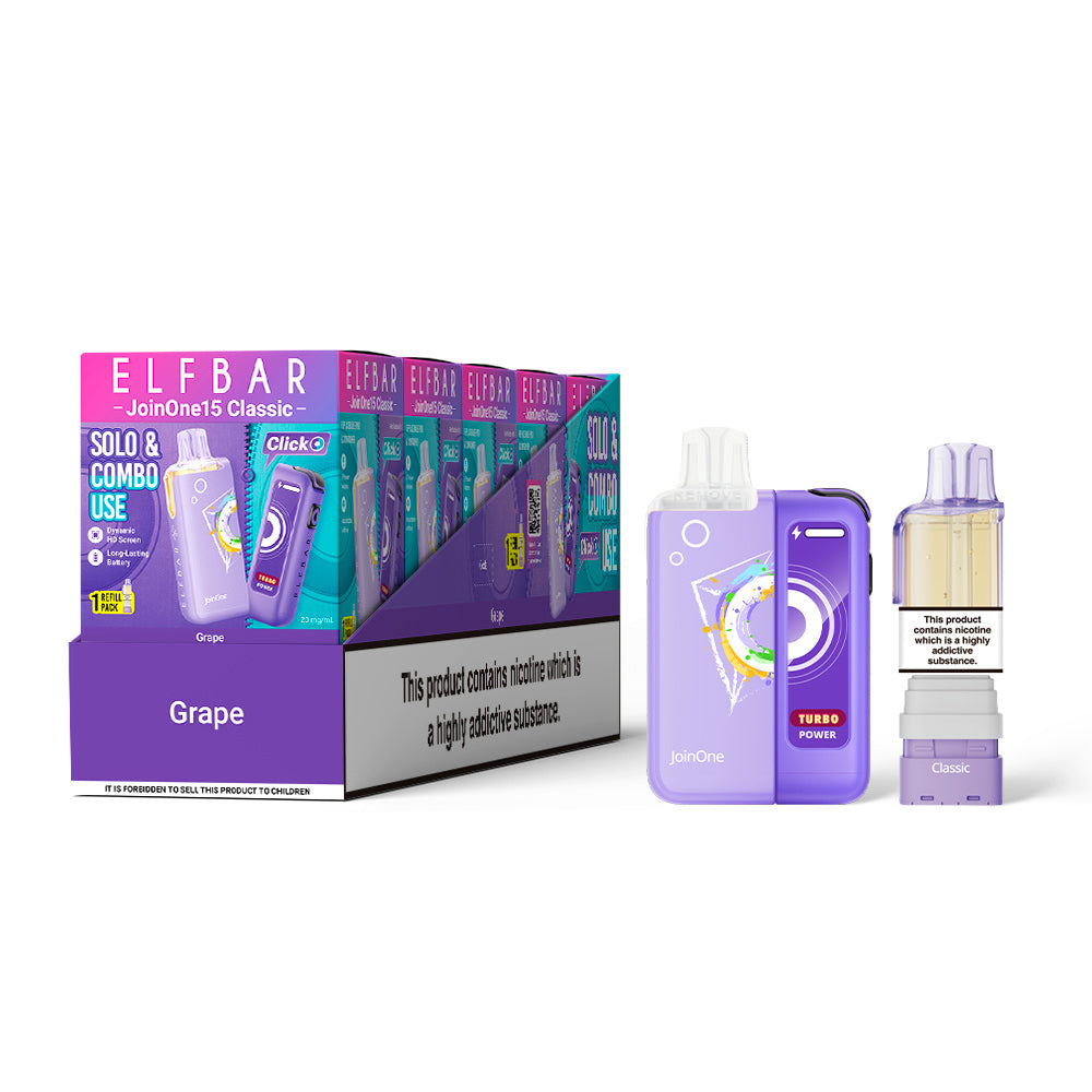 ELFBAR JOINONE - Summer Grape - 5 Pack