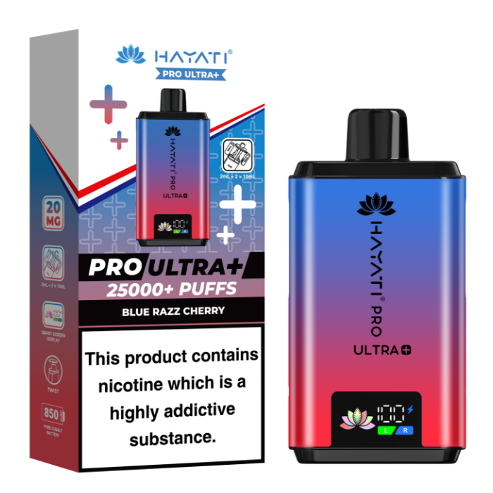Hayati Pro Ultra 25k Kit Blue Razz Cherry
