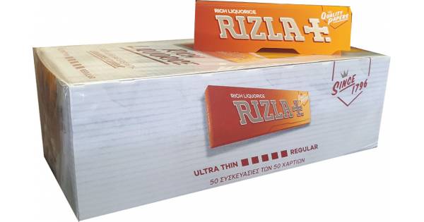 Rizla papers - Liquorice Regular - 50 pack