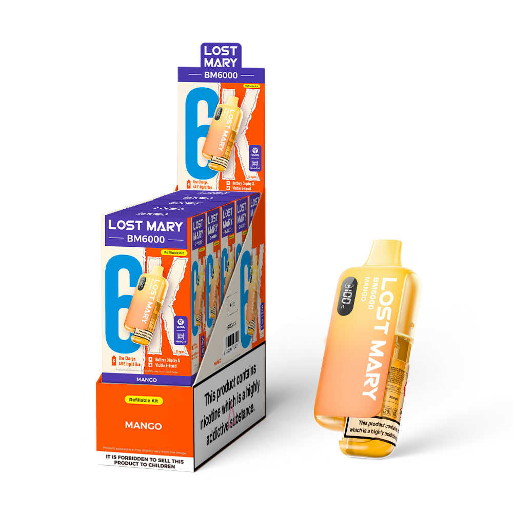 LOSTMARY 6K - BM6000 Kit Mango - 5 Pack