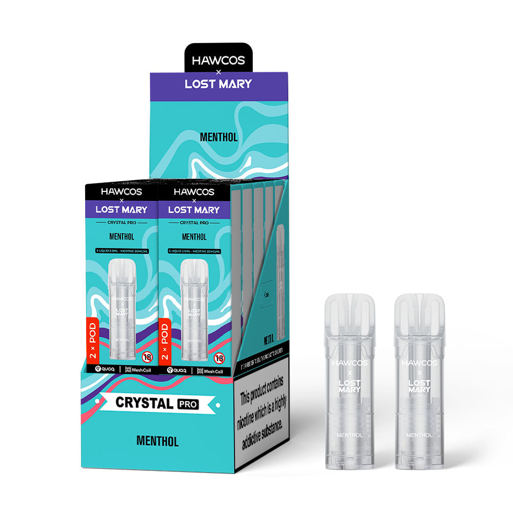 Crystal Pro pods Menthol - 10 x 2 pack