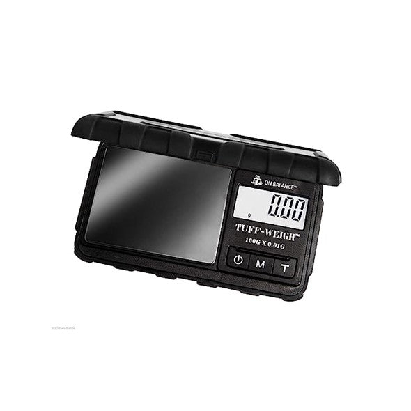 Scales - On Balance Tuff 100G Scale (Black) with increments of 0.01G