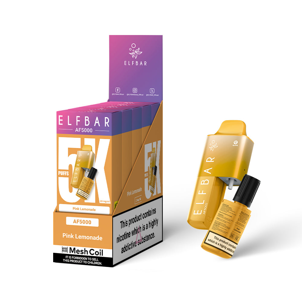 ELF Bar 5000 Puff - Pink Lemonade - 5pack