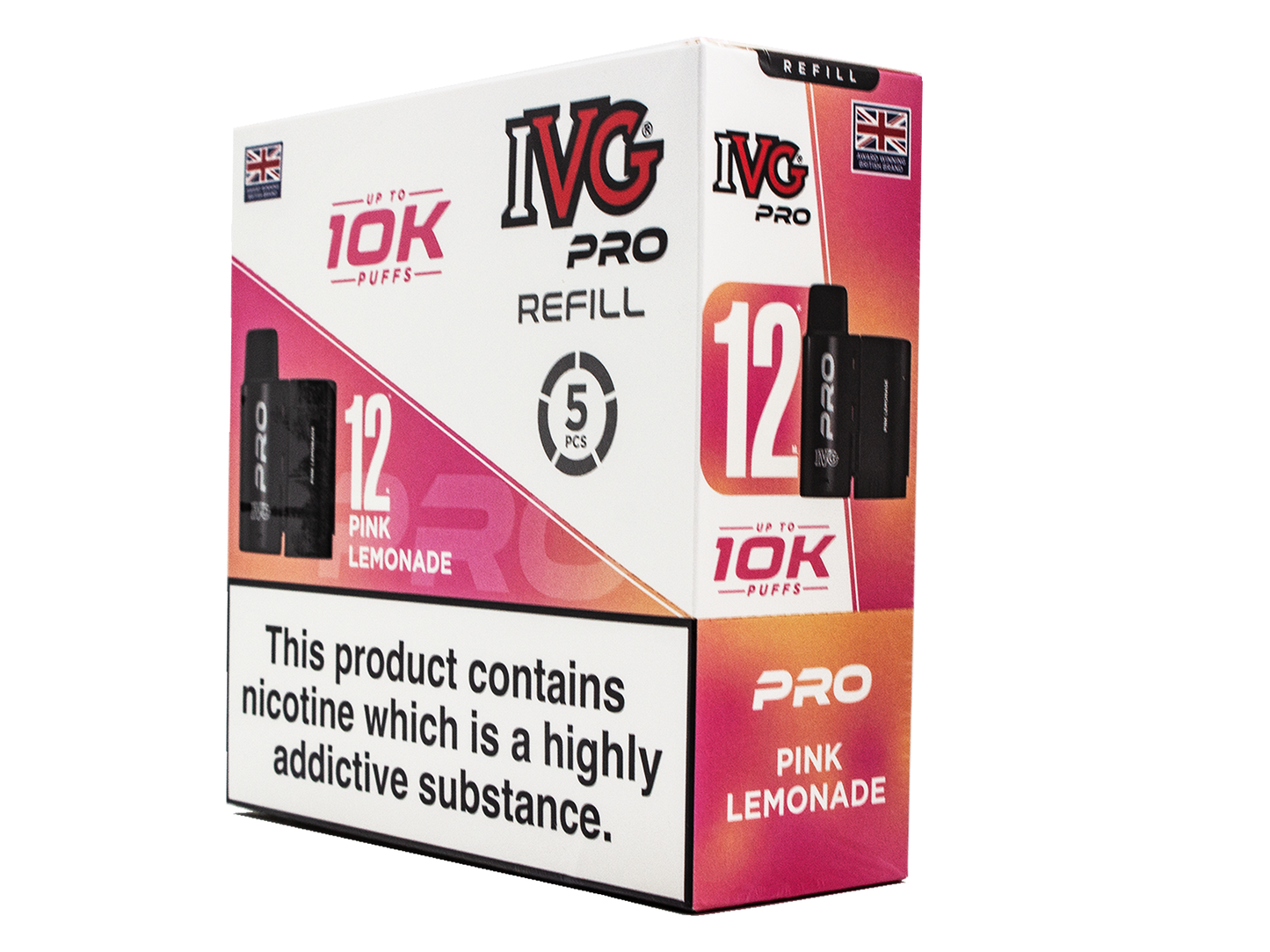 IVG PRO REFILL PINK LEMONADE 5 PACK
