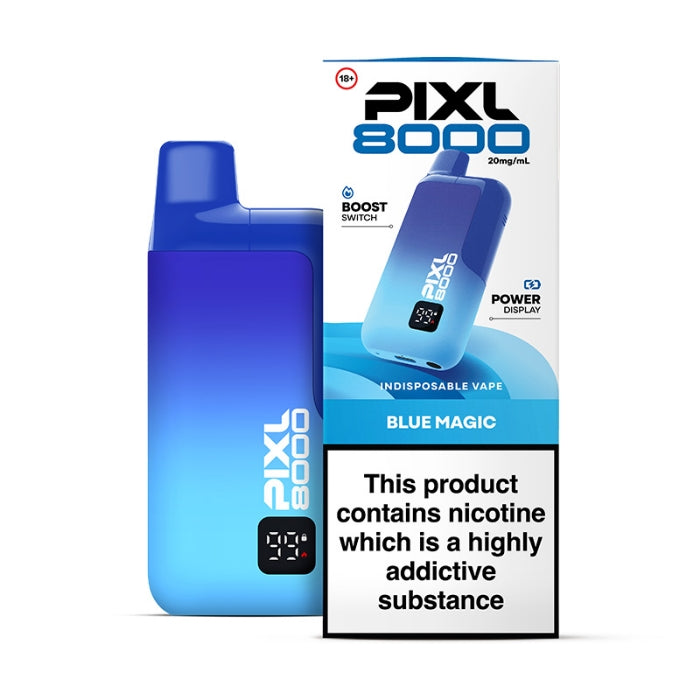 PIXL 8000 Prefilled Pod Kit - Blue Magic - 5 pack