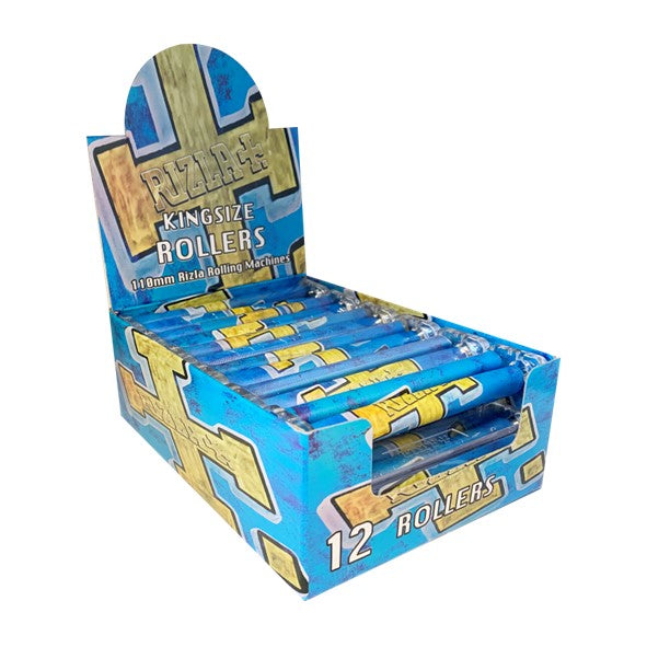 Rizla Rolling Machines - Premium Blue Kingsize Acrylic