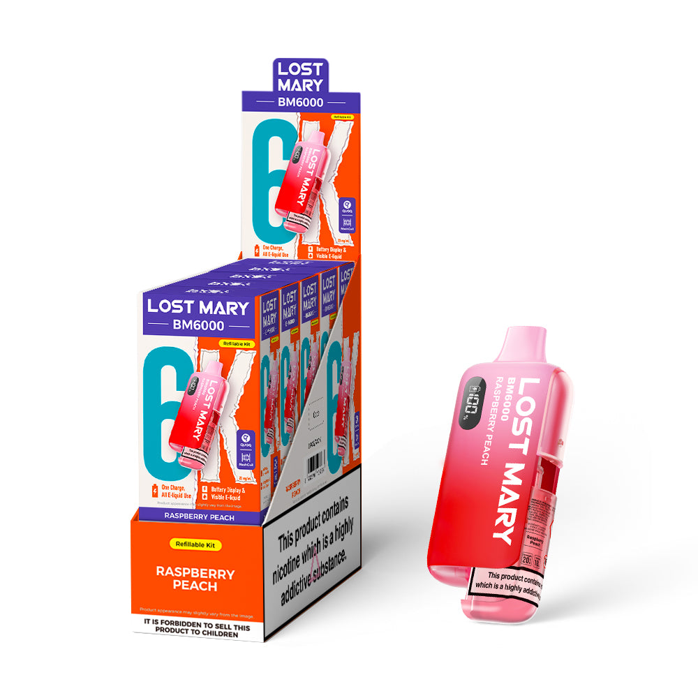 LOSTMARY 6K - BM6000 Kit Raspberry Peach - 5 Pack