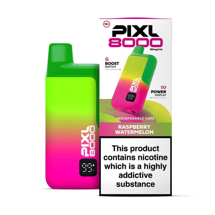 PIXL 8000 Prefilled Pod Kit - Raspberry Watermelon