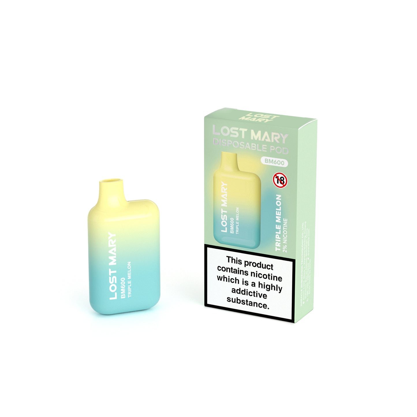 Lost Mary BM600 Triple Melon Flavour
