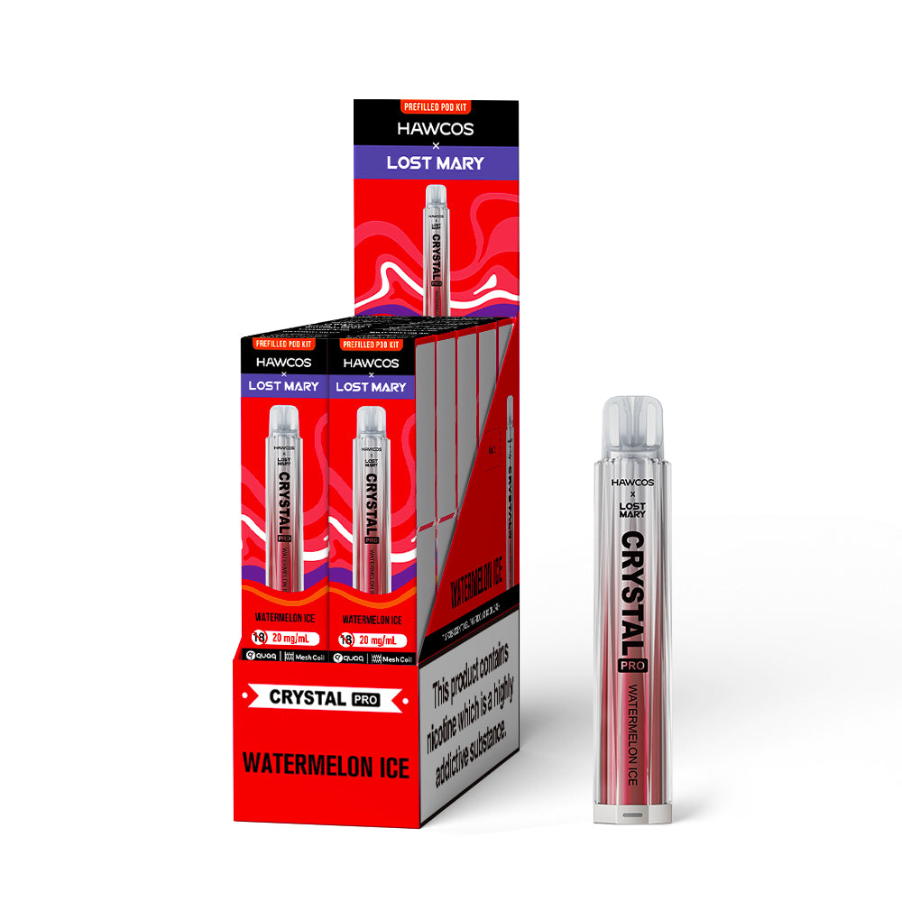 Crystal Pro Watermelon Ice 600 - 10 PACK