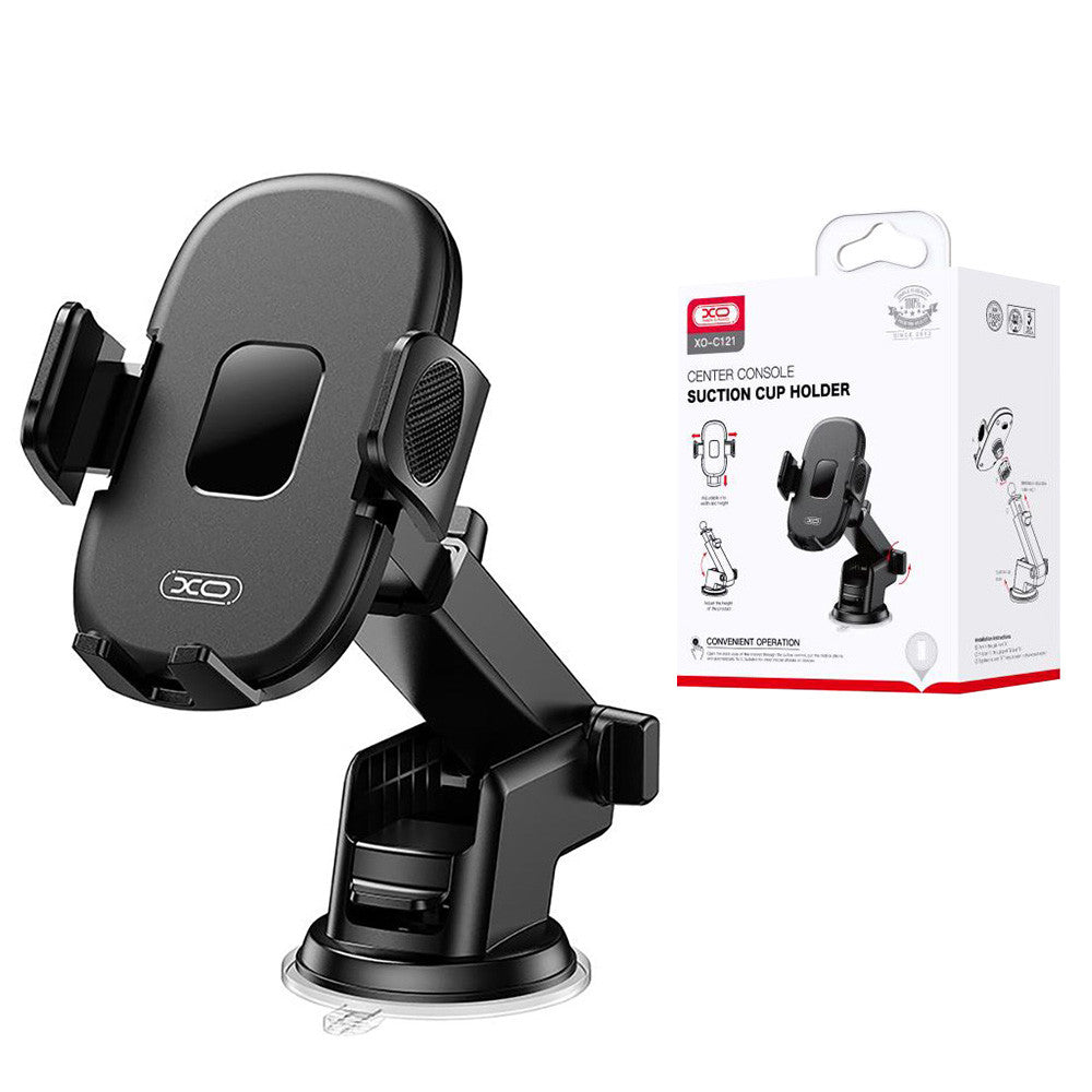 Phone / Car Accessories - Suction Windscreen Holder - Black