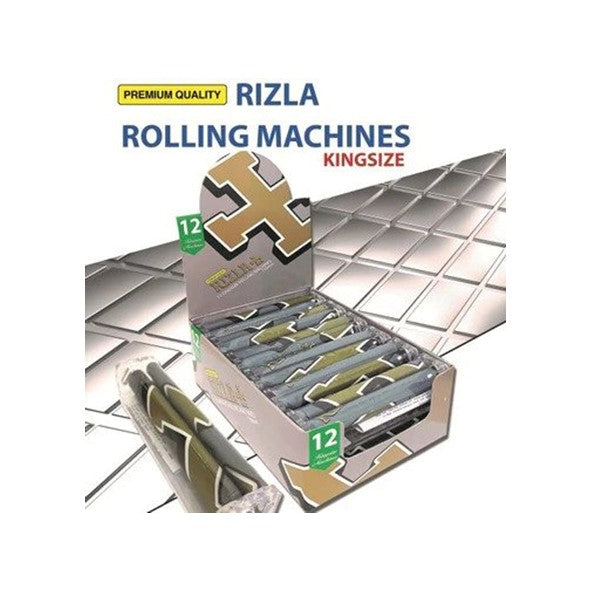 Rizla Rolling Machines - Premium Silver Kingsize Plastic