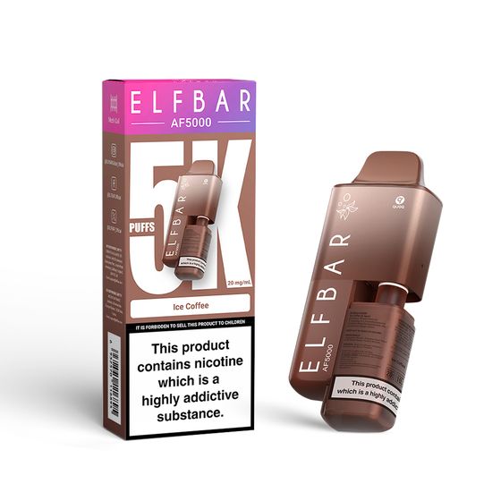 ELF Bar 5000 Puff - ICE COFFEE - 5 pack