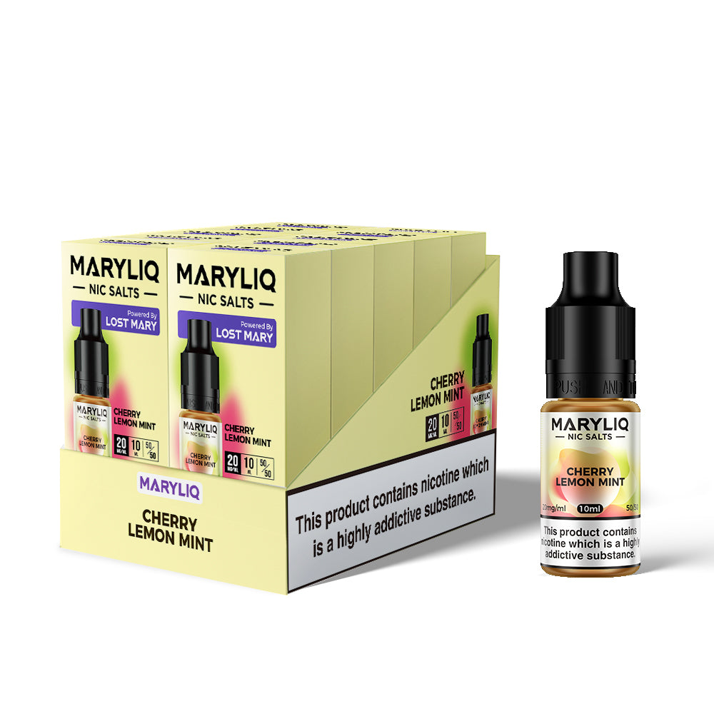 MARYLIQ Cherry Lemon Mint - 10 pack