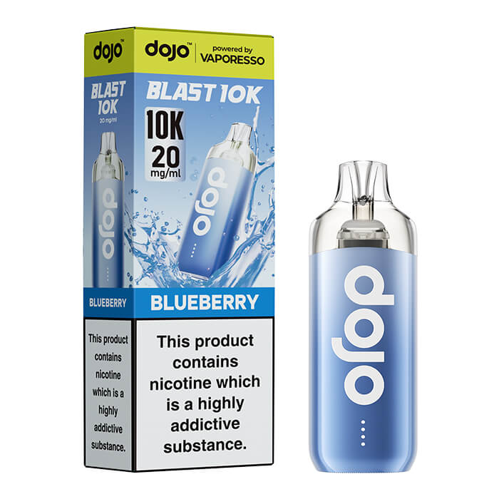 Vaporesso Dojo Blast 10k Pre-filled pod kit - Blueberry - 5 pack