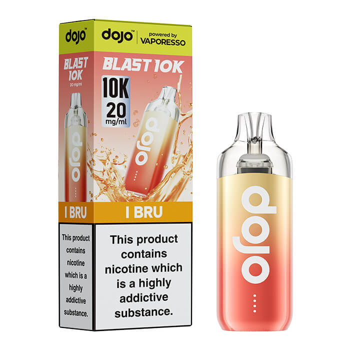 Vaporesso Dojo Blast 10k Pre-filled pod kit - I Bru - 5 pack