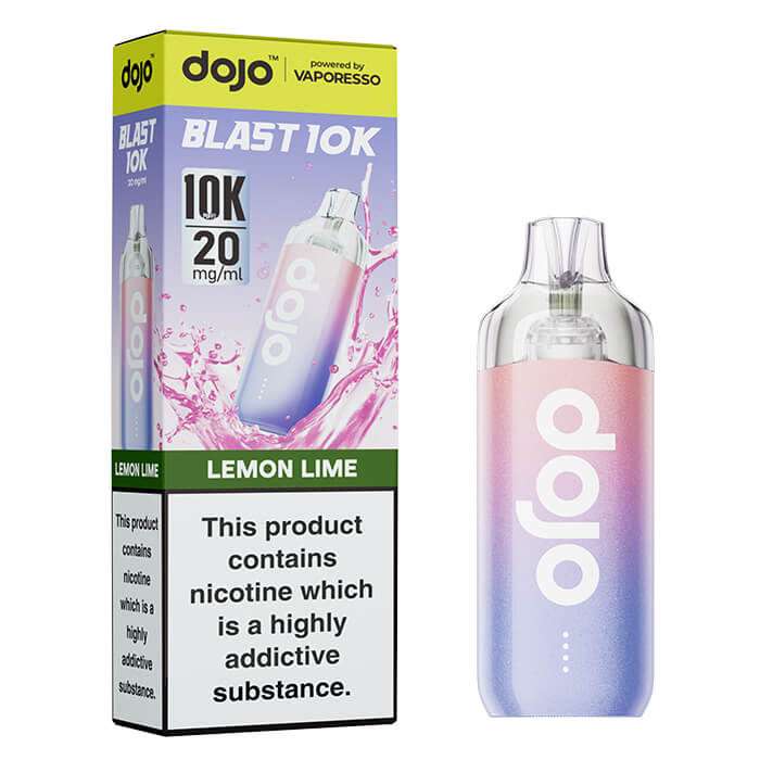 Vaporesso Dojo Blast 10k Pre-filled pod kit - Lemon and Lime - 5 pack
