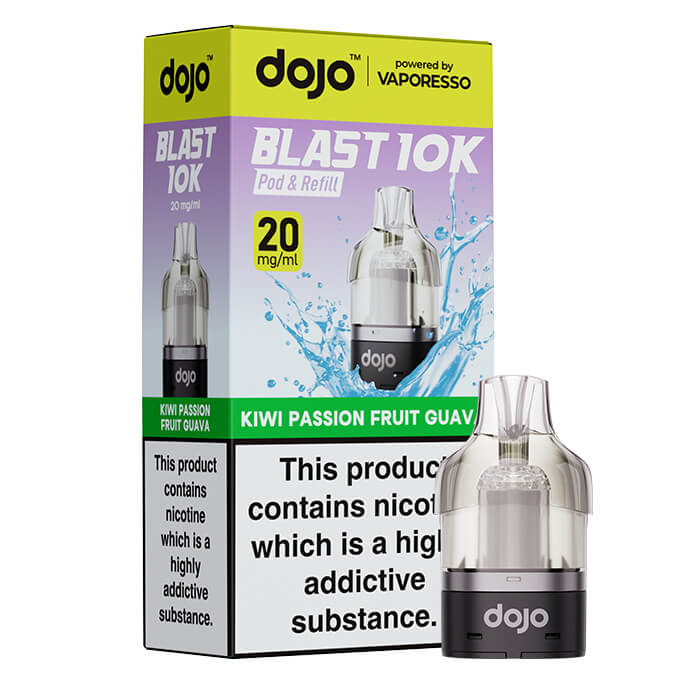 DOJO BLAST REFILL PODS Kiwi Passion Fruit Guava - 5 Pack