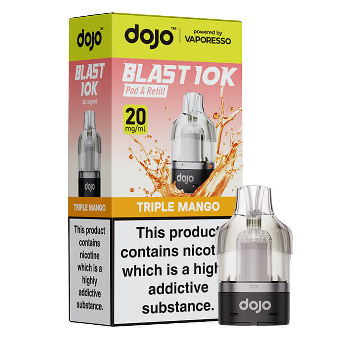 DOJO BLAST REFILL PODS Triple Mango - 5 Pack