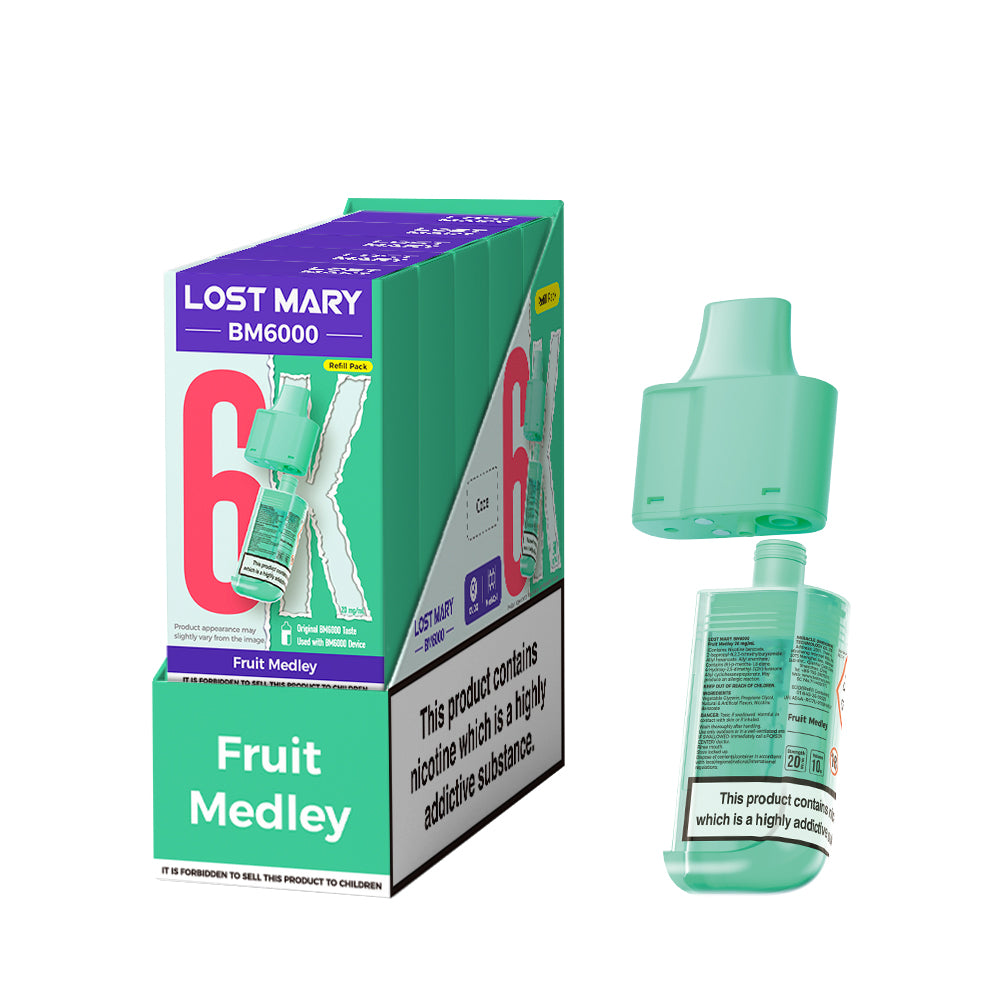 Lost Mary BM6000 Refills - Fruit Medley - 5 Pack