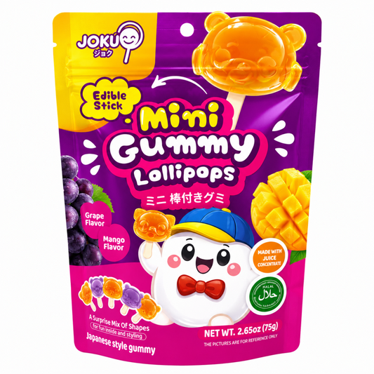 Halal-friendly - Peelable sweets - Lollipops - 10 pack