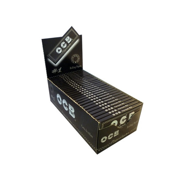 OCB Rolling Papers - Premium Black Regular Papers