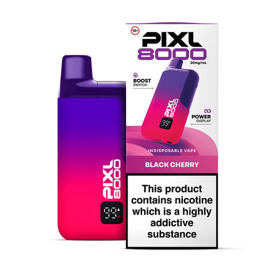 PIXL 8000 Prefilled Pod Kit - Black Cherry - 5 pack