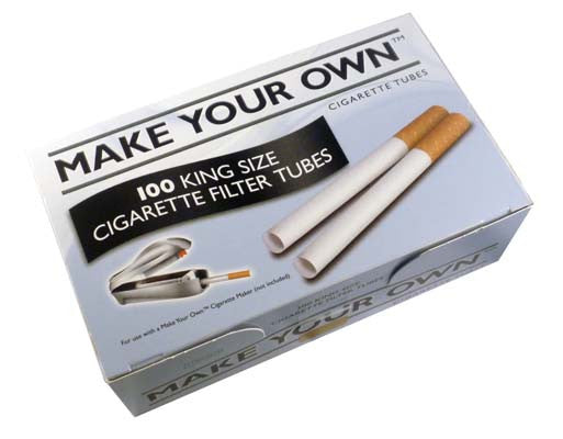 Make Your own Cigarette tubes 5 x 100 - Pack Size: 500 tubes