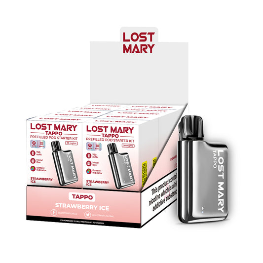 LOST MARY TAPPO STRAWBERRY ICE 10 PACK