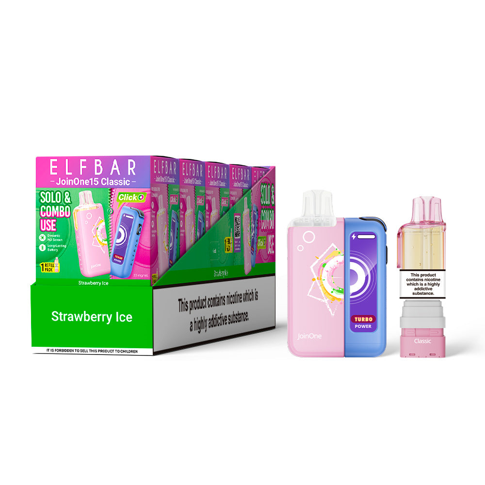 ELFBAR JOINONE - Strawberry Ice - 5 Pack