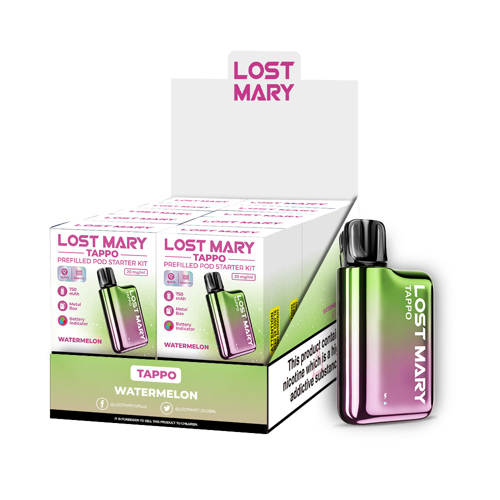 LOST MARY TAPPO WATERMELON 10 PACK