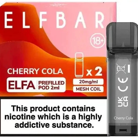 Elfa Pods Refillable  - Cherry Cola flavour