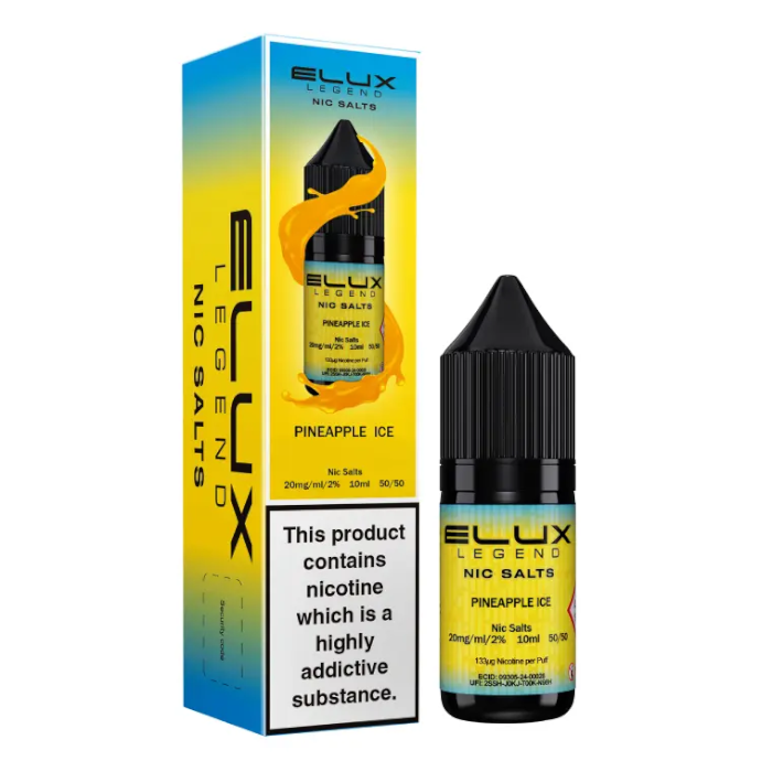 Elux Nic Salts 20mg - Pineapple Ice  - 10 Pack