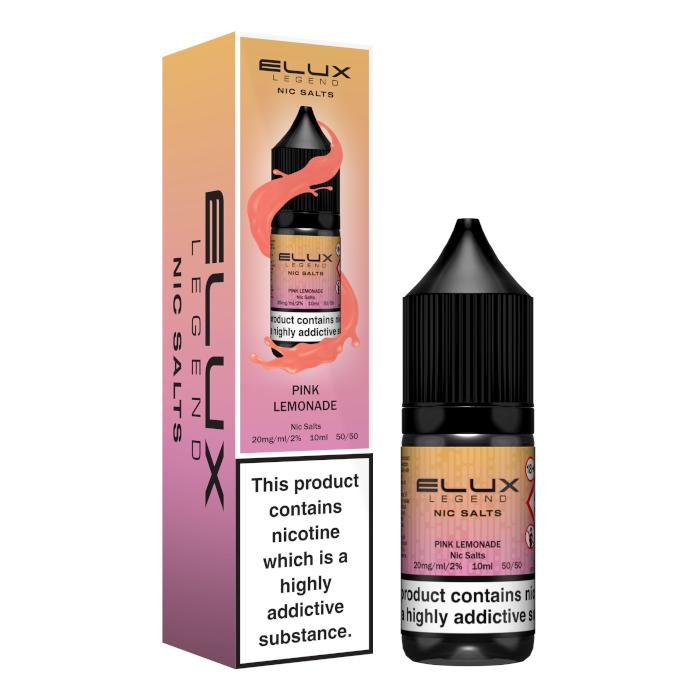 Elux Nic Salts 20mg - Pink Lemonade  - 10 Pack