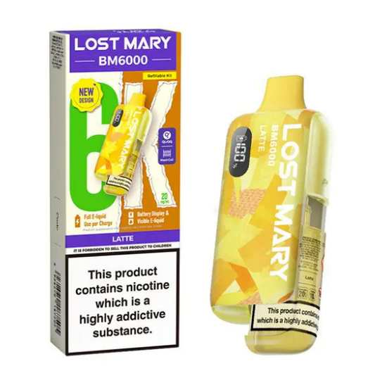 LOSTMARY 6K - BM6000 Kit  Latte - 5 Pack