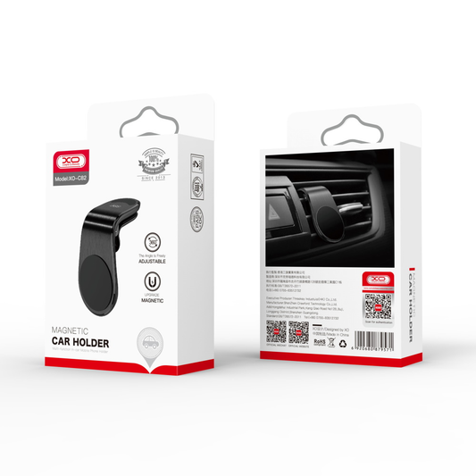 Phone Accessories - AA GRIP-iT Magnetic Car Air Vent Mount Holder – Black ( New Design)